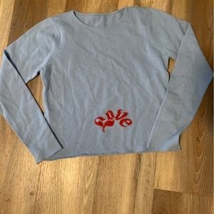 Fine cashmere how do you love sweater